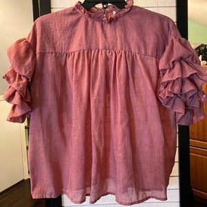 🍓 Cute Frilly Top 🍓